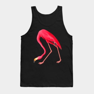 Pink Flamingo Illustration John James Audubon 1827 Tank Top